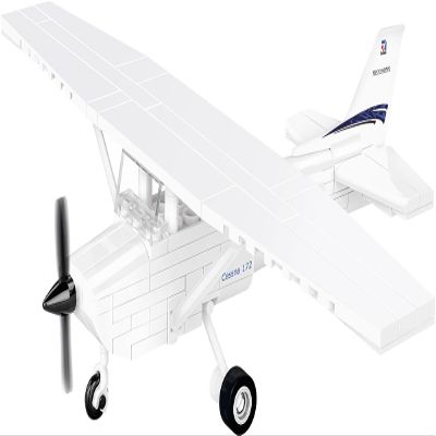 COBI Cessna 172 Skyhawk, White Building Set, 160 Pieces