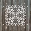 Arabesque Stencil - Moroccan Stencils, Arabesque Stencils, Arabic Stencil, Arabesque Stencil, Pattern Stencil view 4