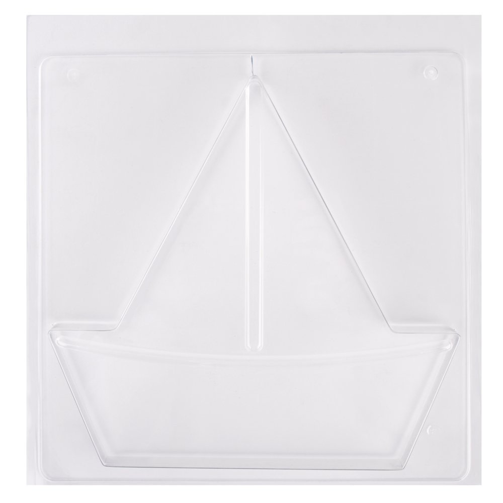 Rayher 36085000 Casting Mould Boat, 28 x 26.5 cm, Transparent
