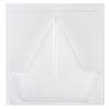 Rayher 36085000 Casting Mould Boat, 28 x 26.5 cm, Transparent view 1
