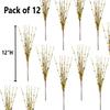 Factory Direct Craft Pack of 12 Yellow and Green Pip Berry Stems Summertime Rustic Berries, Farmhouse Home Decor for Table Arrangements and Easter Centerpiece Decorations (12" H) view 2