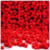The Crafts Outlet 1,000-Piece Multi Purpose Pom Poms, Acrylic, 5mm/0.20-inch, Round, Dark Red view 2