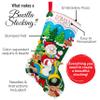 Bucilla Santa's Sleigh Stocking Kit, Multicolor view 3