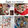 Bucilla Santa's Sleigh Stocking Kit, Multicolor view 4