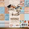Amy Design Amy DES PAPR PACK6X6 MUSC, us:one size, Sounds of Music, Double-sided view 2