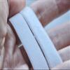 10/12/15mm 5 Yards Silicone Gripper Elastic Webbing Shoulder Strap Tape Bras Lingerie Black Sewing Accessories DIY Ideas (White, 10mm) view 3