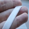 10/12/15mm 5 Yards Silicone Gripper Elastic Webbing Shoulder Strap Tape Bras Lingerie Black Sewing Accessories DIY Ideas (White, 10mm) view 4