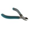 The Beadsmith Simply Modern Side Cutter, 4.5 inches (114mm) with polished steel head, PVC grip handles and double-leaf springs, tool for jewelry making view 2