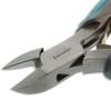 The Beadsmith Simply Modern Side Cutter, 4.5 inches (114mm) with polished steel head, PVC grip handles and double-leaf springs, tool for jewelry making view 4