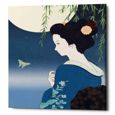 Epic Graffiti 'Fumitsuki' by Sai Tamiya, Canvas Wall Art, 40"x54"