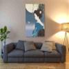 Epic Graffiti 'Fumitsuki' by Sai Tamiya, Canvas Wall Art, 40"x54" view 2