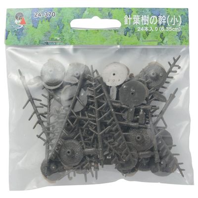 Kato Woodland Sea Knicks softwood stem Small 60 ~ 100mm 24 Pieces 24-370 Model Railroad Supplies of
