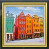 JIG IOP-61399 Oil Paint Art Shimizu Colorful House, No. F10 view 1