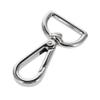Buckleguy.com 4005N Nickel Plate, Swivel Lever Snap, Solid Brass-LL view 1