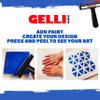 Gelli Arts Gel Printing Plates - 5" X 5" Gel Plate Class Pack, Reusable Printing Items, Printmaking Supplies for School, Clear Monoprinting, Items for Art Classes (10 Plates) view 4
