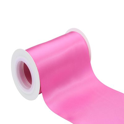 Ribbonitlux 4" Wide Double Face Satin Ribbon 5 Yards (183-Garden Rose), Set for Grand Opening Ceremonies, Ribbon Cutting, Chair Sashes, Wedding and Craft