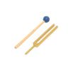 TFS Tuningforkshop Gold Finish Circulation Tuning Fork 586Hz for Sound Healing view 1