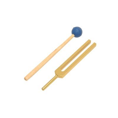 TFS Tuningforkshop Gold Finish 432 Hz Tuning Fork for for Sound Healing