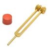 TFS Tuningforkshop Gold Finish 50 Hz Nerve Tuning Fork for Sound Healing view 1