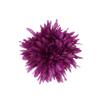 ZUCKER Rooster Coque Tail Feathers Bleach and Dyed - Very Berry view 2