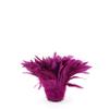 ZUCKER Rooster Coque Tail Feathers Bleach and Dyed - Very Berry view 3