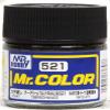 C521 Teerschwarz 10ml Bottle, GSI Mr.Color view 1