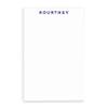 Personalized Notepad, Notepads for women, Professional notepads, Personalized notepads for women, Simple Notepad, Letter writing paper, size 5.5in x 8.5in, 50 sheets view 1