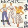 McCall's 7145 Vintage Misses Shirt, Skirt, and Pants Size 12 Sewing Pattern view 2