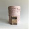 Light Pink Macrame Cord / 4mm Single Strand Cotton Fiber Art Rope/Cotton Candy view 4