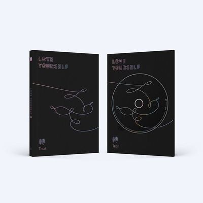 BTS - LOVE YOURSELF Tear [ Y ver. ] (Vol.3) CD+Photobook+Mini Book+Photocard+Standing Photo+Folded Poster+Free Gift