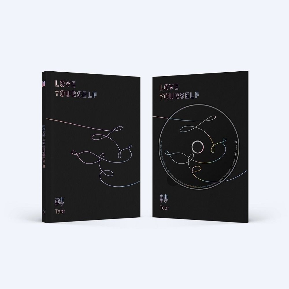 BTS - LOVE YOURSELF Tear [ Y ver. ] (Vol.3) CD+Photobook+Mini Book+Photocard+Standing Photo+Folded Poster+Free Gift