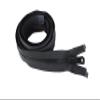 60" Vislon Zipper - YKK #10 Molded Extra-Heavy Separating -Double Metal Pull - Black (1 Zipper/Pack) view 1