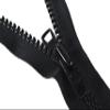 60" Vislon Zipper - YKK #10 Molded Extra-Heavy Separating -Double Metal Pull - Black (1 Zipper/Pack) view 3