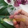 3" Blank Clear Acrylic Awareness Ribbons Key Chain Wedding Tags Save Date 10PCS view 3