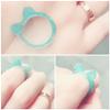 6 Designs Epoxy Resin DIY Casting Moulds Animal Shape Rings Jewelry for Crystal Resin A+B, Craft Making Gift for Kids/Christmas/Valentines, Diameter 19MM view 2