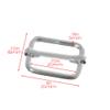 Craft County Metal Tri-Glides Silver (3/4 Inch, 25 Pack) view 2