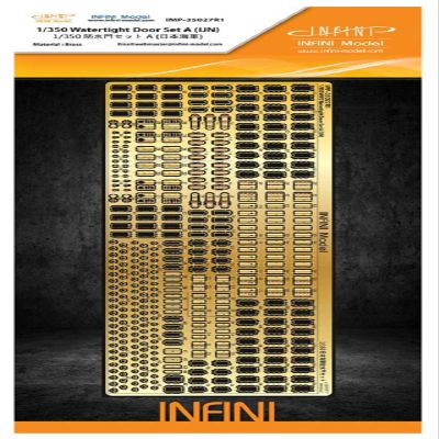 Infiniti Model IMP3527 1/350 IMP Series Japanese Navy Watertight Door Etched Parts for Ship Plastic Models