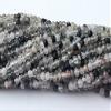 5 Strand Natural Rutile Quartz Beads Rutiliated Quartz Faceted Rondelles, Tiny Beads, Natutal Rutile Necklace, 3.5mm, 13 Inch view 2