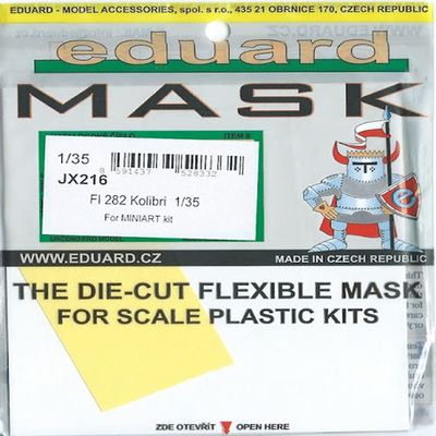 1/35 hurettona- FL 282 Paint Mask Seal (Mini Art For)