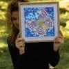 DIAMOND DOTZ Flutterby Silver Butterflies Diamond Painting Kits for Adults - Diamond Art Kits a Relaxing Creative Craft Kit with Dotz Gems 12"x12" view 4