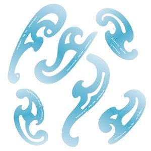 Cool Tools - Jewelry Shape Templates - French Curve - Set of 6
