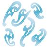 Cool Tools - Jewelry Shape Templates - French Curve - Set of 6 view 1