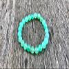 chrysoprase bracelet handmade 7mm grade natural green chrysoprase beaded gemstone bracelet stack bracelet unisex bracelet gift bracel view 1