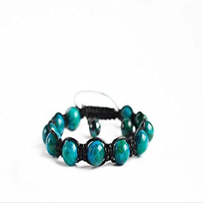 chrysocolla bracelet, chrysocolla shamballa bracelet, green stone bracelet, turquoise bracelet meaning stone bracelet 10mm