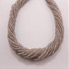 5 strands lot, fine labradorite faceted rondelle 2.5 mm full 14" blue flash strand view 1