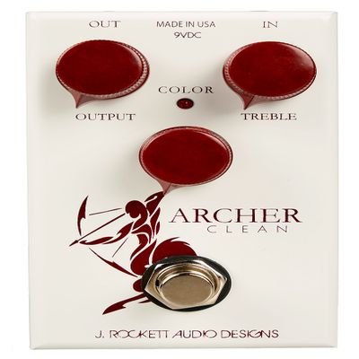 J. Rockett Audio Designs Tour Series Archer Clean Boost Guitar Effects Pedal