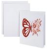 Paper Junkie Blank Books for Kids to Write Stories - 8.5 x 11 In, White Hardcover, Pack of 3 - Unlined Journal & Scrapbook with 36 Pages Acid-Free Paper for Drawing & Doodling view 2