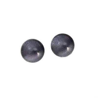 Realistic Bee Big Glass Eyes Honey Bumble Bug Insect Black Art Dolls Taxidermy Sculptures or Jewelry Making Crafts Matching Set of 2 (8mm)