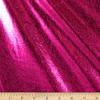 Foil Lame Stretch Knit Spandex Fuschia, Fabric by the Yard view 1