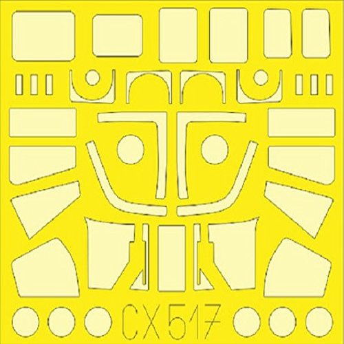 Eduard 1/72 Westland Sea King HAR3 / Mk43 Painted mask Seal Parts for (for Airfix) Plastic EDUCX517